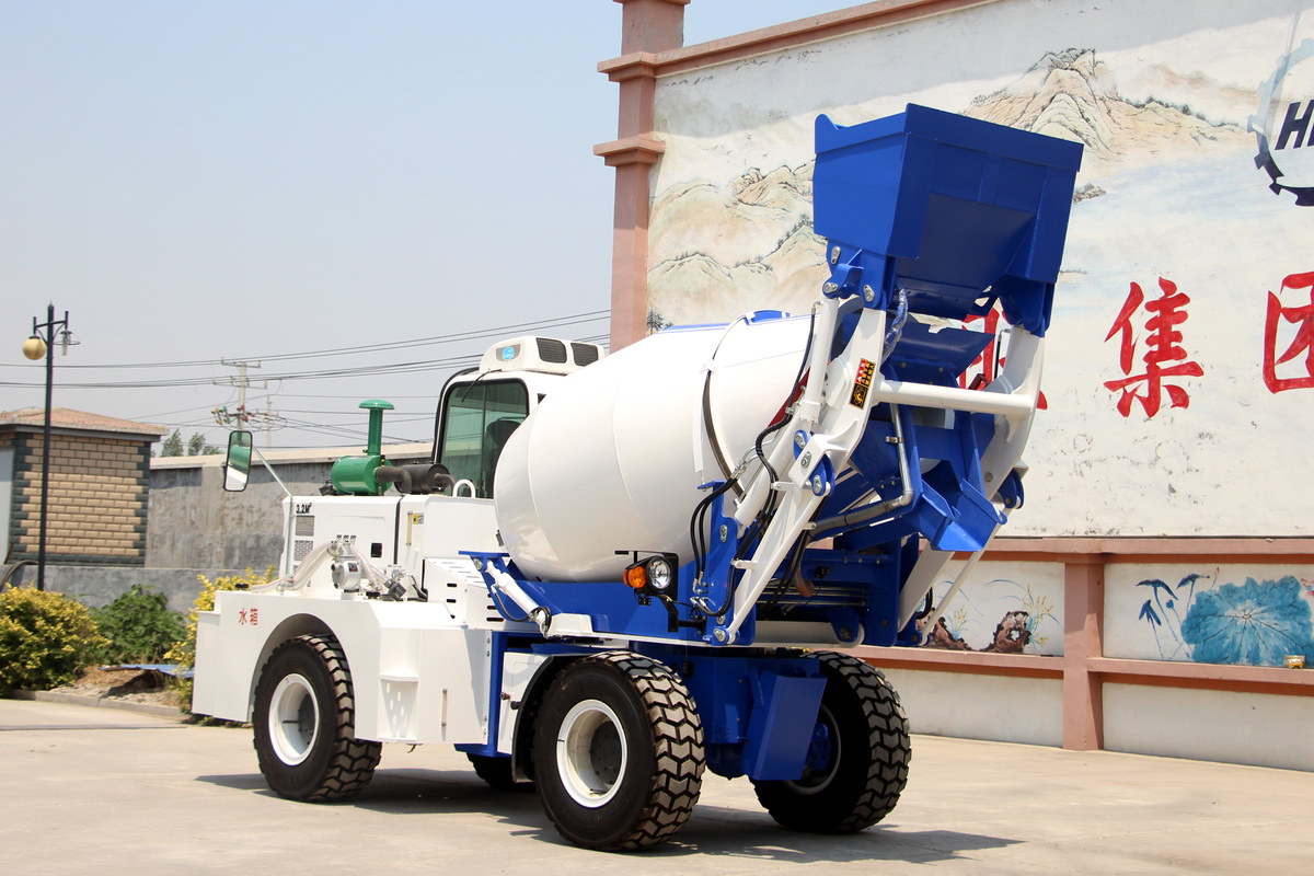HWJB350自上料攪拌車(chē)