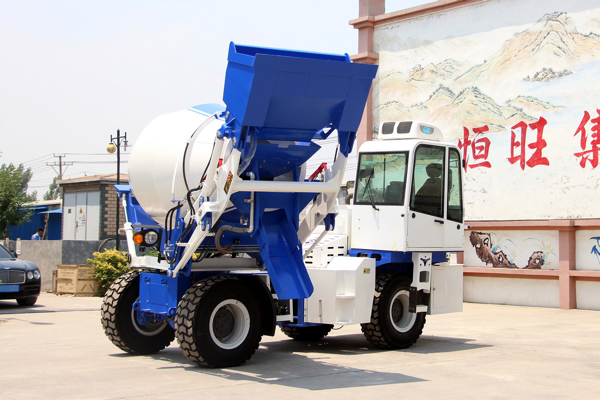 HWJB350自上料攪拌車(chē)